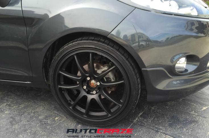 FORD FIESTA CR TEK SATIN BLACK
